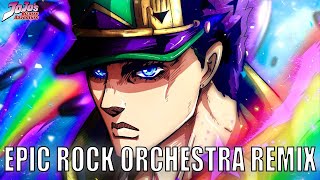 Jotaros Theme  STONE OCEAN VERSION  EPIC ROCK ORCHESTRA REMIX [upl. by Anikas956]