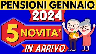 ✅PENSIONI 2024👉5 NOVITA❗️DATE PAGAMENTI➕PEREQUAZIONE➕AUMENTO 54➕PENSIONI MINIME➕ALIQUOTE IRPEF [upl. by Coraline136]