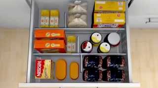 Kit Organizador ORGALINE de Blum para Cajones de Cocina [upl. by Nigrom]