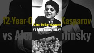 12YearOld Garry Kasparov vs Alex Yermolinsky [upl. by Eemia]