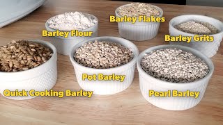 Learn About 6 Different Types of Barley [upl. by Amolap814]