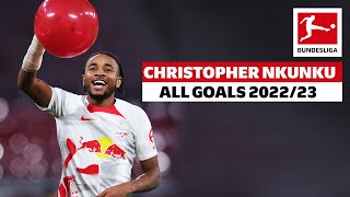 Christopher Nkunku  All Bundesliga Goals 202223 So Far [upl. by Ydnas]