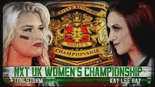 FULL MATCH  Toni Storm vs Kay Lee Ray  NXT UK Women’s Championship Match NXT UK TakeOver Cardiff [upl. by Cariotta170]