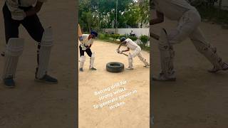 Batting drill short trending viral youtubeshorts msdhoni viratkohli ipl cricket [upl. by Sherl]