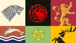 Every Sigil in A Song of Ice and Fire Explained [upl. by Ardnassak]