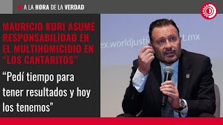 Asumo mi responsabilidad en el ataque en Los Cantaritos “pedí tiempo y ya tenemos resultadosquot Kuri [upl. by Newberry]