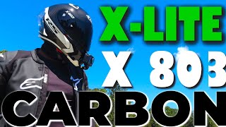 Test My New XLITE X 803 RS Fully Carbon Helmet – How Does This Helmet Compare To the Shoei X14 [upl. by Koval]