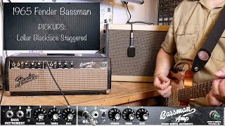 Fender Bassman 1965 Circuit AB165  Amp Demo [upl. by Nonez]