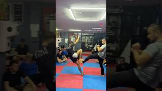 Tekme yememek için keşfet kickboks mma taekwondo fypシ゚viral eğlenceli sports [upl. by Atiluap]