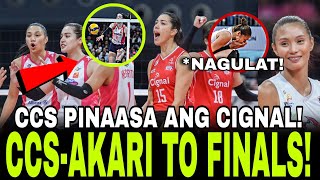 CREAMLINE VS AKARI FINALS🔥 CREAMLINE GINULAT ANG CIGNAL PLDT VS AKARI COOCKING SHOW [upl. by Nicole261]