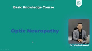 Lecture 13 Optic nerve and neuroophthalmology Part 2 Optic Neuropathy [upl. by Aikahc]