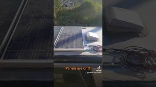 Solar panels installed using Unistrut [upl. by Yemiaj37]