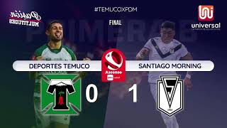 🔴 EN VIVO  Deportes Temuco VS Santiago Morning Campeonato Ascenso 08042024 [upl. by Marienthal]