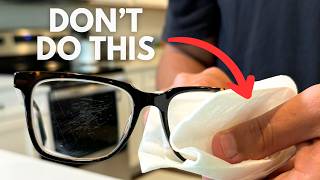 The Right Way To Clean Your Glasses [upl. by Taylor]