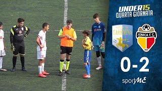 UNDER 15  Città di Taormina vs Jonica FC [upl. by Maleen489]