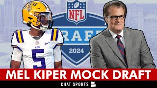 Mel Kiper 2024 NFL Mock Draft NEW Round 1 Projections From ESPN [upl. by Burlie]