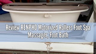 Review RENPHO Motorized Rollers Foot Spa Massager Foot Bath with Fast Heating Automatic Massage P [upl. by Yona]