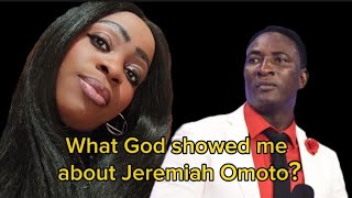 What God showed me about Jeremiah Omoto⁉️  Prophetess Annie Haugerud [upl. by Nylassej]