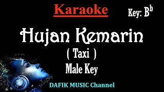 Hujan Kemarin Karaoke Taxi Nada Pria Cowok Male key Bb [upl. by Melinda]