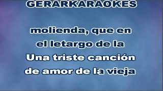 Moliendo cafÃ©  Ricardo Montaner  Karaoke [upl. by Oiliruam109]