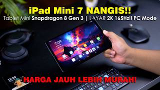 Lupakan iPad Mini 7 TABLET Mini Spek MONSTER Snapdragon 8 Gen3 amp Layar 2K 165Hz Legion Y700 2025 [upl. by Yblocaj]