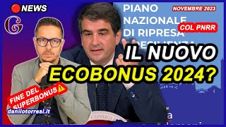 Nuovo ECOBONUS 2024 col PNRR ultime notizie  sostituirà il Superbonus [upl. by Dove]