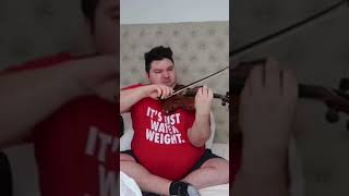 Nikocado avocado plays Violin madly ￼ [upl. by Ahsinek488]