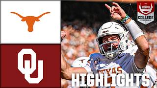 Red River Rivalry Texas Longhorns vs Oklahoma Sooners  Full Game Highlights  ESPN CFB [upl. by Inoliel]