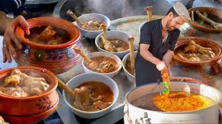 Lazeez Bong Siri Paya  Pakistan Street Food Lahore [upl. by Aneer]