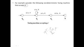 Non Deterministic Turing Machine with Example [upl. by Zsa]