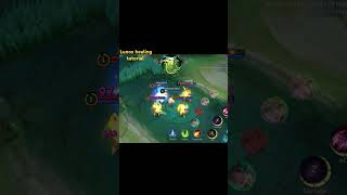 Lunox healing tutorial 💚mlbb mobilelegends tutorial shortsfeed subscribers [upl. by Alyda]