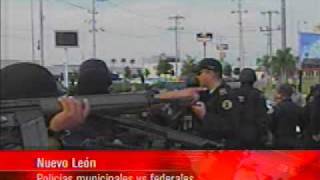 Policias Federales VS Municipales [upl. by Zoes670]