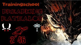 ┌MHXX┘ Arena Dreadking Rathalos  ＸＸイベント：黒炎王討伐   246 Dualswords  Hammer  2P w Canta [upl. by Karb35]