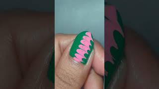 Easy nailart at home for beginners💅💅💅💅💅💅💅😍😍 [upl. by Eldwen]