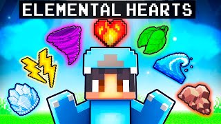 Omz has ELEMENTAL Hearts in Minecraft [upl. by Aniv]