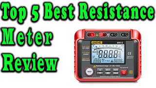 5 Best Resistance Meters Review 2023 [upl. by Anaicilef919]