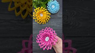 Amazing Flowers from EVA Foam Easy Flowers DIY Tutorial Crafts [upl. by Pavier]