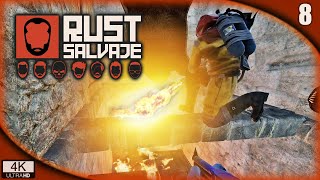 RUST SALVAJE 8  RAIDEOS VECINALES  RUST Gameplay Español [upl. by Mosley]