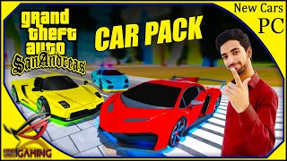 GTA San Andreas New Real Car Mods Pack PC 2021 100 Working [upl. by Bellis]