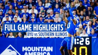 BYU Football vs Southern Illinois  FULL GAME HIGHLIGHTS  AUG 31 2024 [upl. by Gainer106]