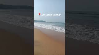 Majorda Beach South Goa 🌴🏔️🏖️🌊 [upl. by Ivie21]