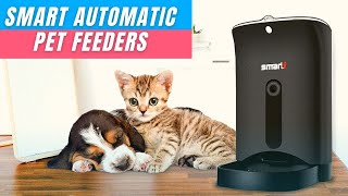 Best Automatic Cat Feeder Automatic Pet Feeder With Camera [upl. by Halian]