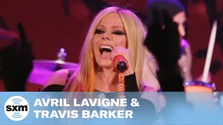 Avril Lavigne ft Travis Barker — Love It When You Hate Me  LIVE Performance  SiriusXM [upl. by Enamart963]