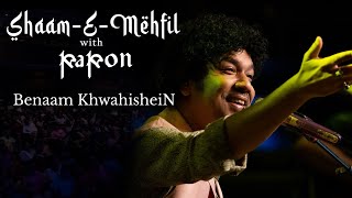 Benaam Khwahishein  Shaam E Mehfil with Papon  Live in Mumbai  Pinky Poonawala [upl. by Neilson]