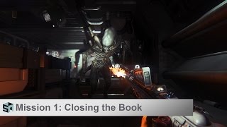 Alien Isolation Walkthrough  Mission 1  Closing the Book [upl. by Bjork]