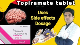 Topiramate 25 mg tablet uses  Topiramate 50 mg tablet  Topaz 25 mg tablet [upl. by O'Grady]