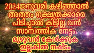 അത്തം നക്ഷത്ര ഫലം 2024 [upl. by Kehoe]