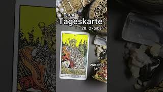 Tarot TAGESKARTE 28 Oktober 2024 [upl. by Dell]