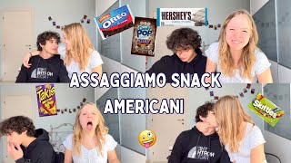 ASSAGGIO SNACK AMERICANI CON IL MIO RAGAZZO finalmente  FC [upl. by Mahmud]