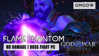 God of War Ragnarok PC  Flame Phantom Boss Fight  GMGOW  No Damage [upl. by Dittman188]